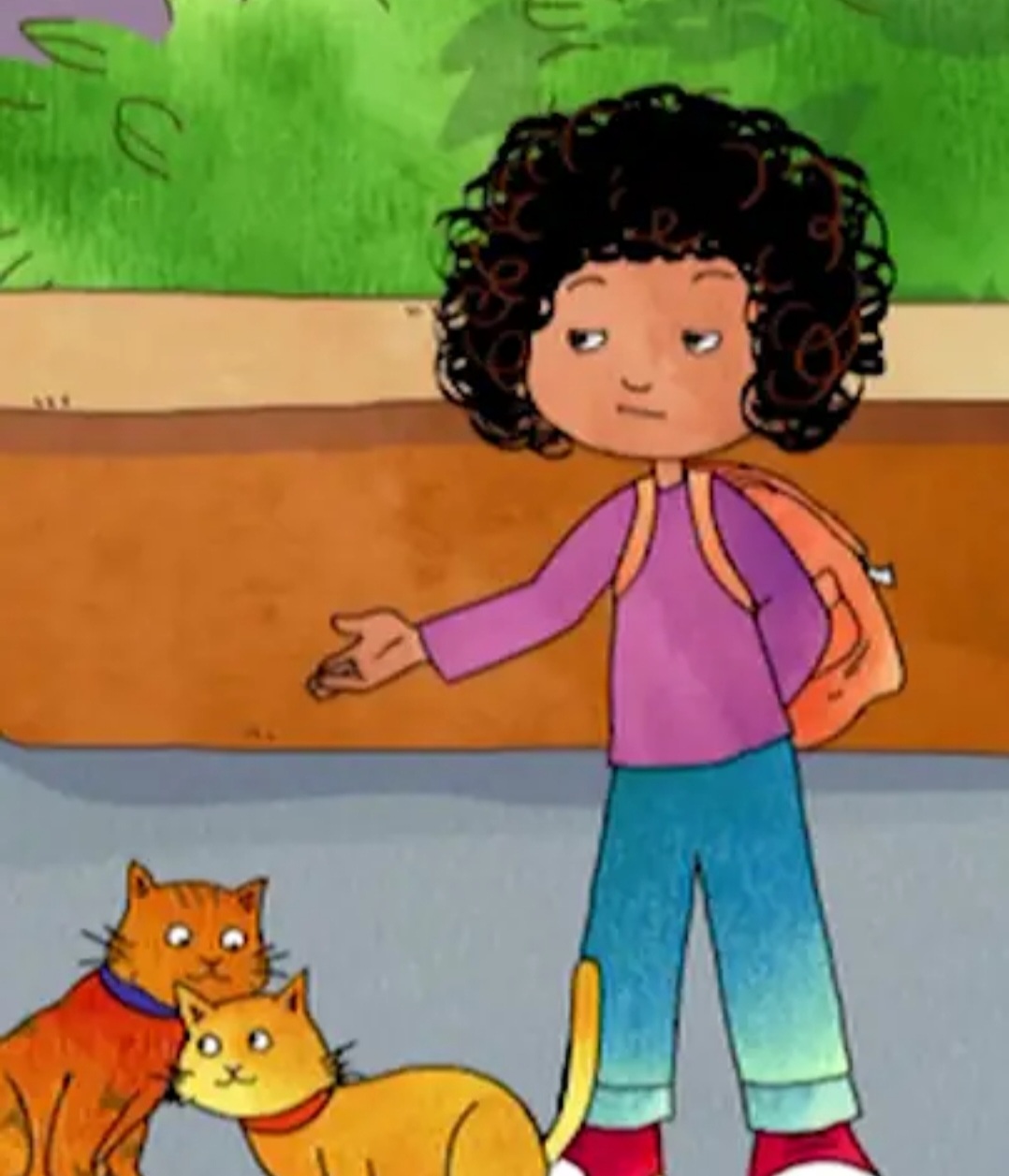 Milly with the Mood Blank Meme Template