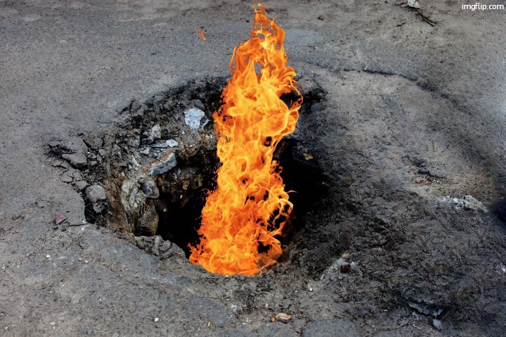 . | image tagged in fire in the hole | made w/ Imgflip meme maker