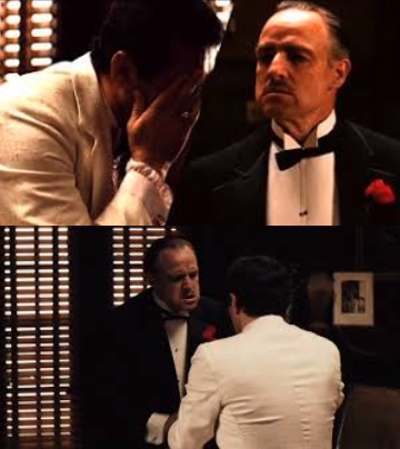 Godfather Act Like a Man Blank Meme Template