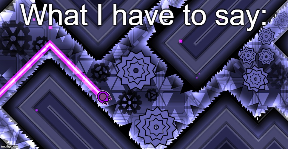 High Quality my first announcement template! Blank Meme Template