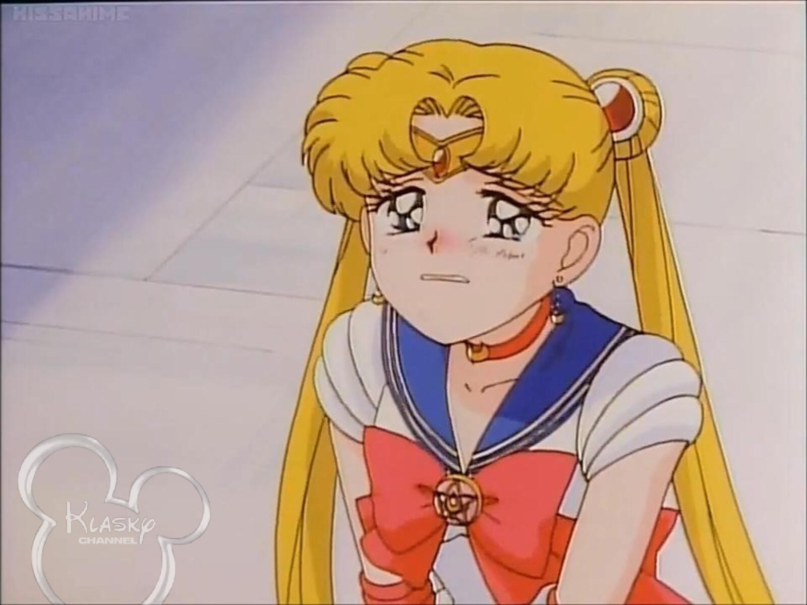 Sailor Moon Crying on Klasky Channel (PICTURE ONLY) (2003) Blank Meme Template