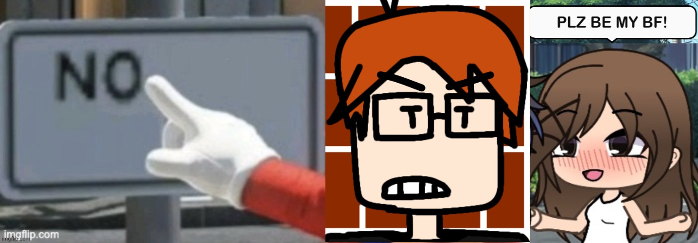 image tagged in mario no sign | made w/ Imgflip meme maker