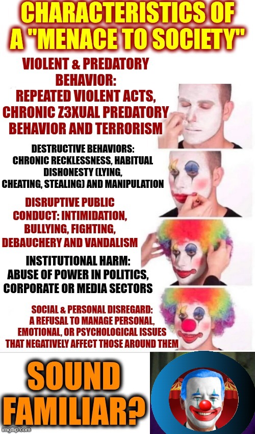 Favorite flavor of Clown, legacy of Joe | image tagged in leftists,liberal women,tds,democrats,democratic socialism | made w/ Imgflip meme maker