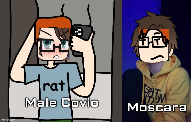 Male Covio Moscara | image tagged in mc mirror selfie,male cara selfie | made w/ Imgflip meme maker