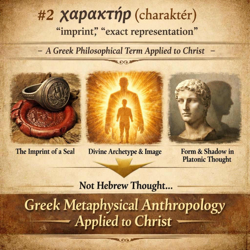 Hebrews 1:1–3 CONTAINS  3 major Greek philosophical terms THAT E Blank Meme Template