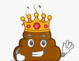 poop king Blank Meme Template