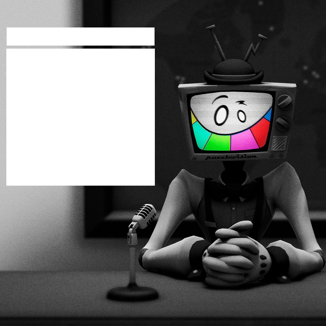 Mr Puzzles News Blank Meme Template