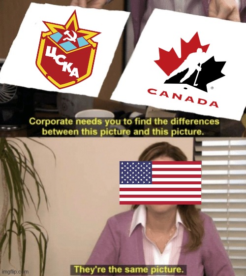 2026 Olympics meme | image tagged in corporate needs you to find the differences,memes,2026,winter olympics,hockey,canada | made w/ Imgflip meme maker