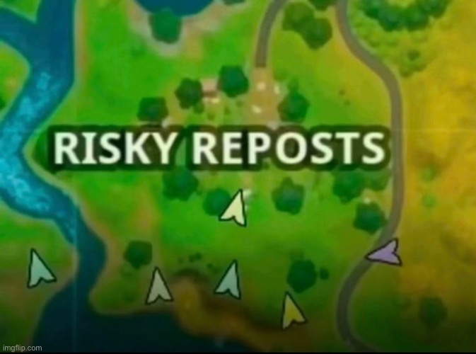 Risky reels nah Risky repost | image tagged in banana | made w/ Imgflip meme maker
