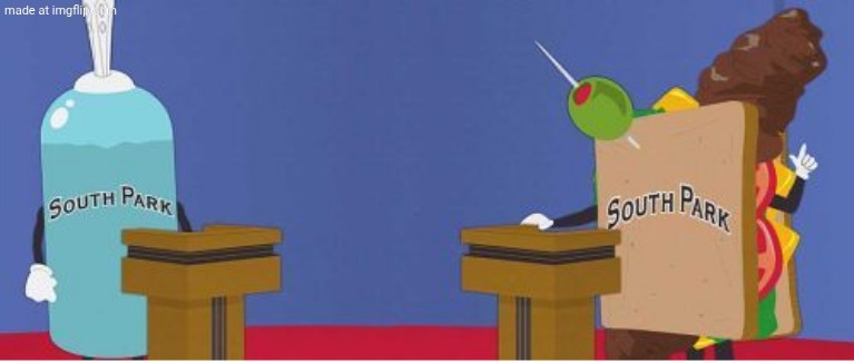 giant douch vs turd sandwich | image tagged in giant douch vs turd sandwich | made w/ Imgflip meme maker