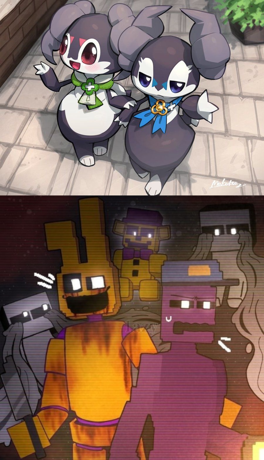 this two images look shared tempable, who's in | made w/ Imgflip meme maker