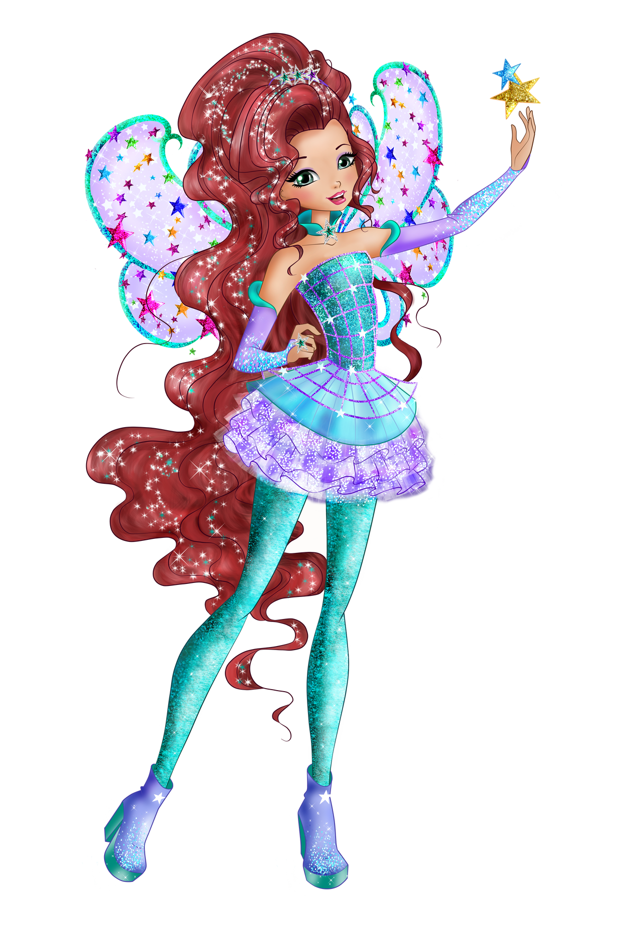 winx club cosmix 8 season aisha Blank Meme Template