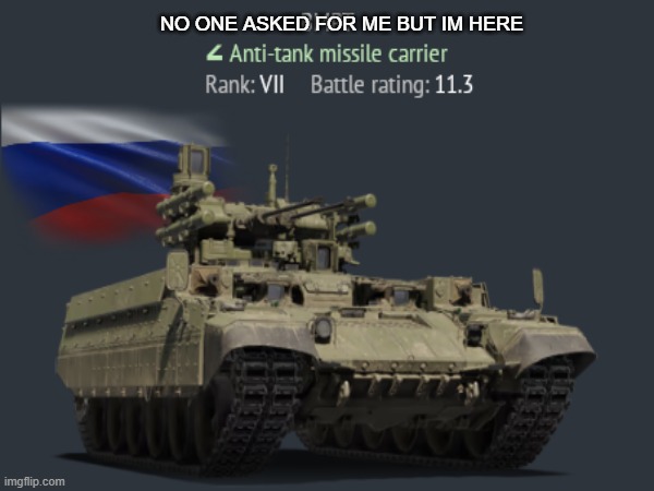 bmpt;-; | NO ONE ASKED FOR ME BUT IM HERE | image tagged in warthunder,video games | made w/ Imgflip meme maker