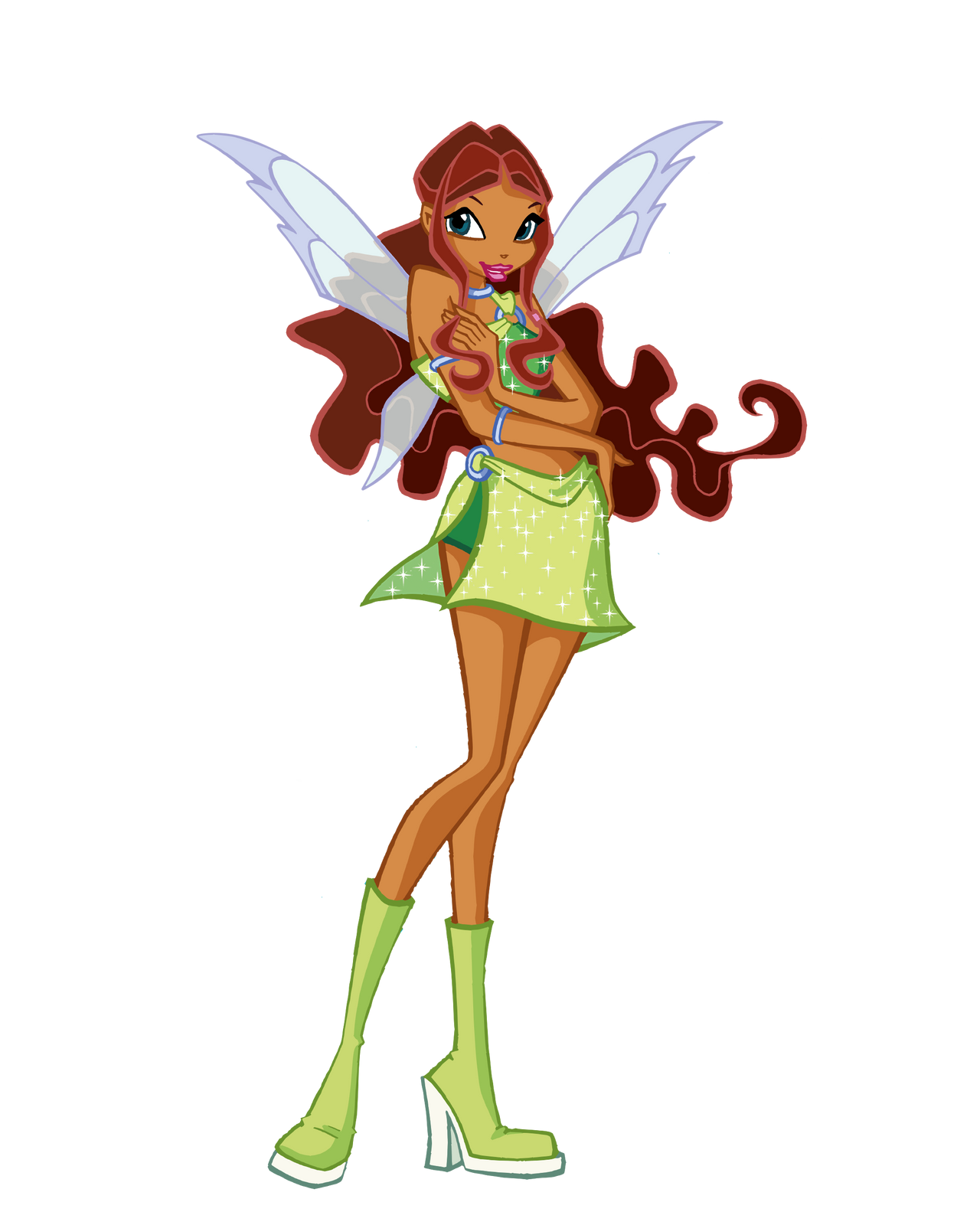 winx club 1 season aisha magic winx Blank Meme Template