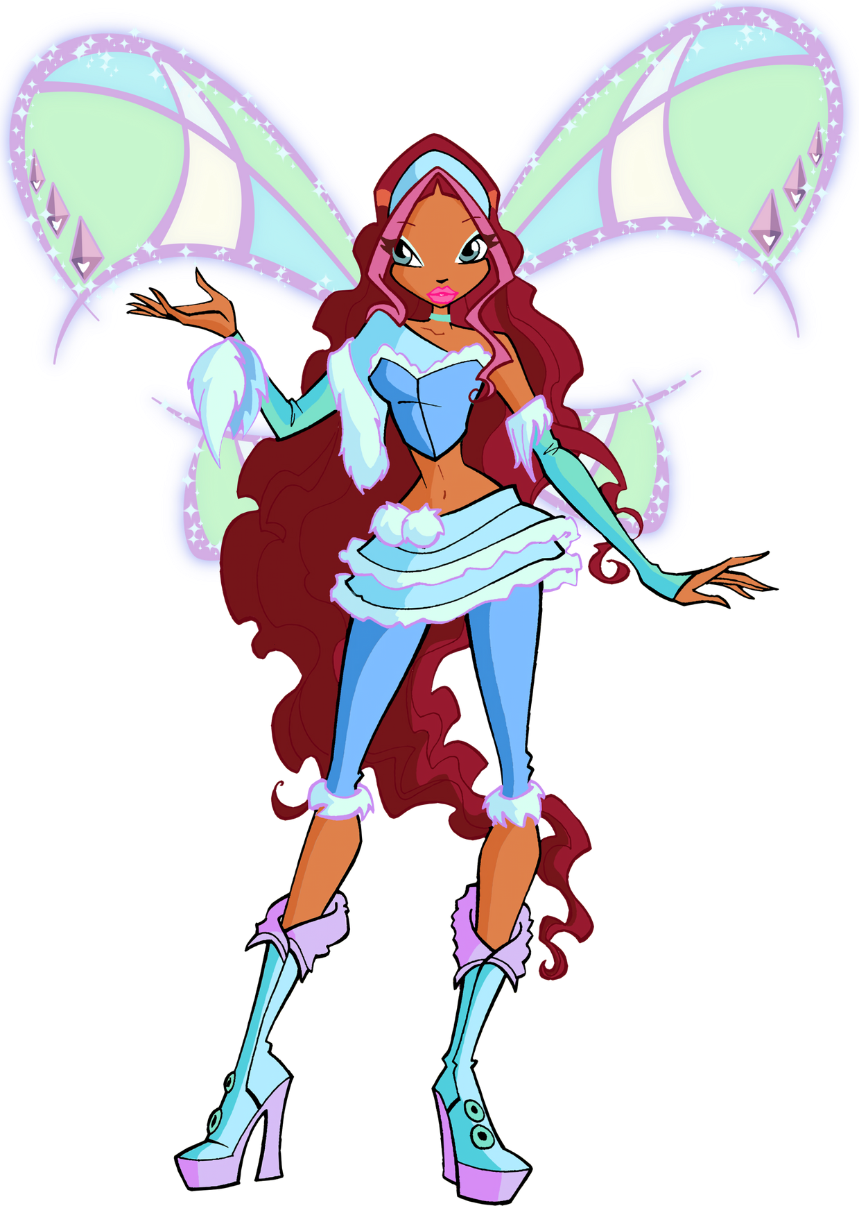 Aisha Layla Lovix Blank Meme Template