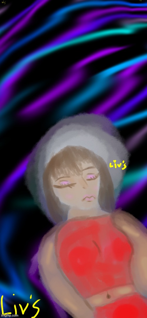 Just made this on ibspaint...no ai art for me | image tagged in art | made w/ Imgflip meme maker