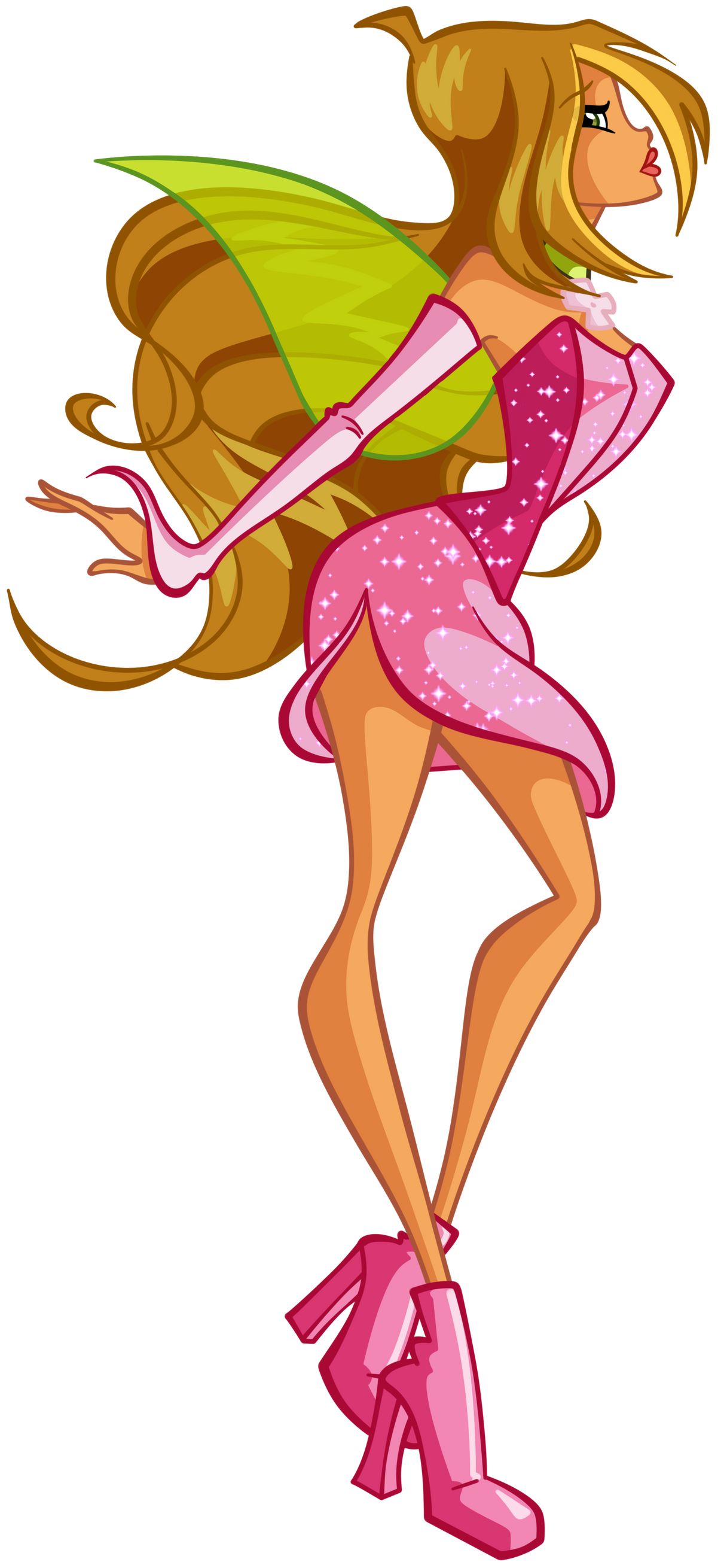 Flora Magic Winx Blank Meme Template