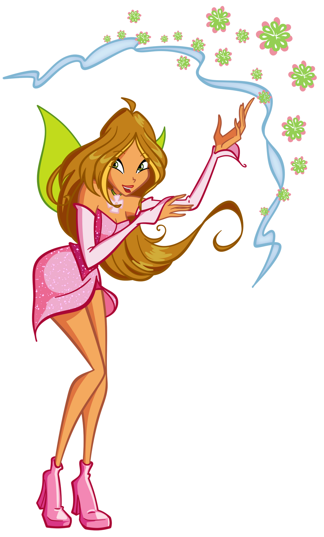 Flora Magic Winx Blank Meme Template