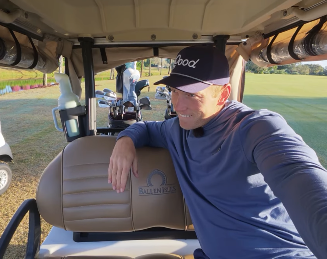 Weird Golfer Blank Meme Template