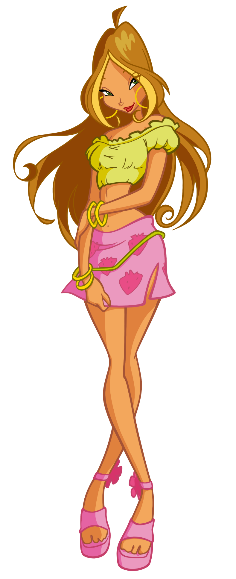 Flora Casual S1-2 Blank Meme Template