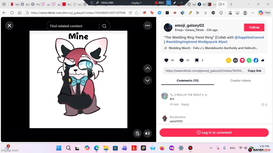 Remiyo | image tagged in indigo park,remi the red panda | made w/ Imgflip meme maker