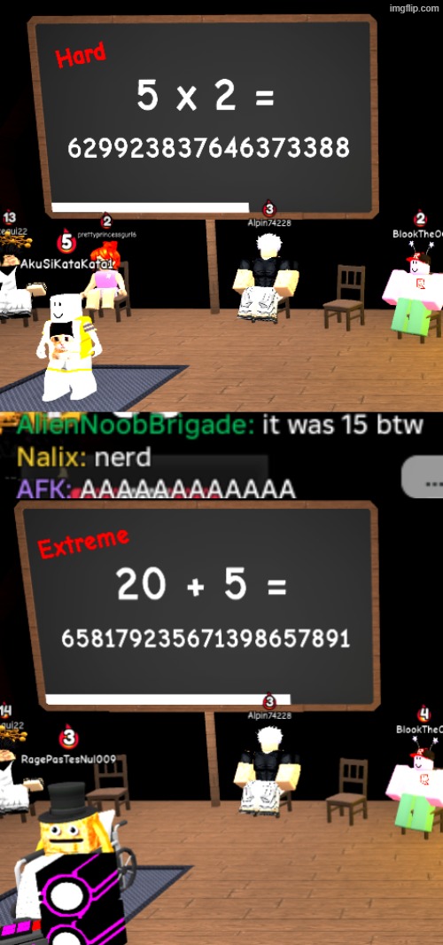 math murder | made w/ Imgflip meme maker