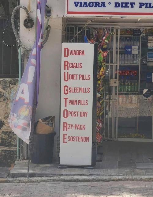 yes, drugtore | made w/ Imgflip meme maker