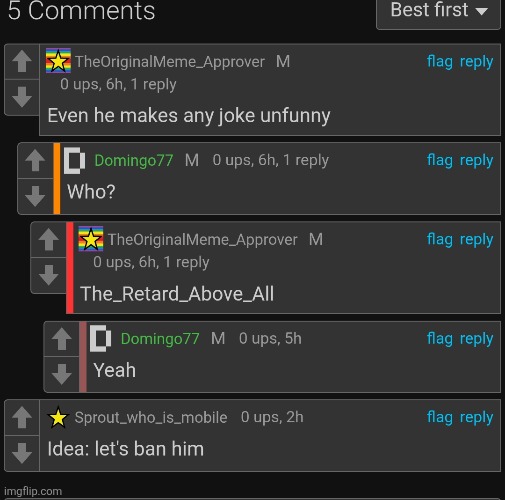 The reason why everyone is banned you thought I wouldn't notice?? | made w/ Imgflip meme maker