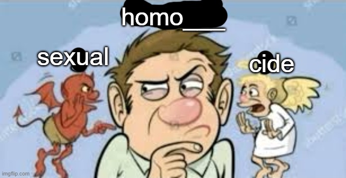 repost vs report | homo___ cide sexual | image tagged in repost vs report | made w/ Imgflip meme maker