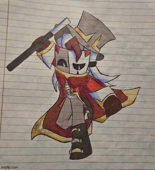 Haven't made a CRK OC in forever. meet Ringmaster Cookie. he kinda be looking like Hornet. | made w/ Imgflip meme maker