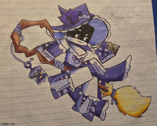 Never got to show this PHIGHTING! OC. her name is Spellbook! | made w/ Imgflip meme maker