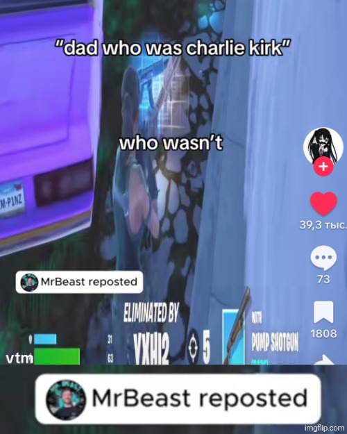 MrBeast reposted | made w/ Imgflip meme maker