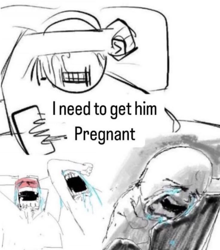 I need him pregnant Blank Meme Template