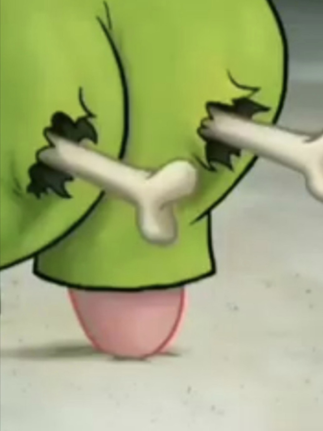 Patrick Butt Bones Blank Meme Template