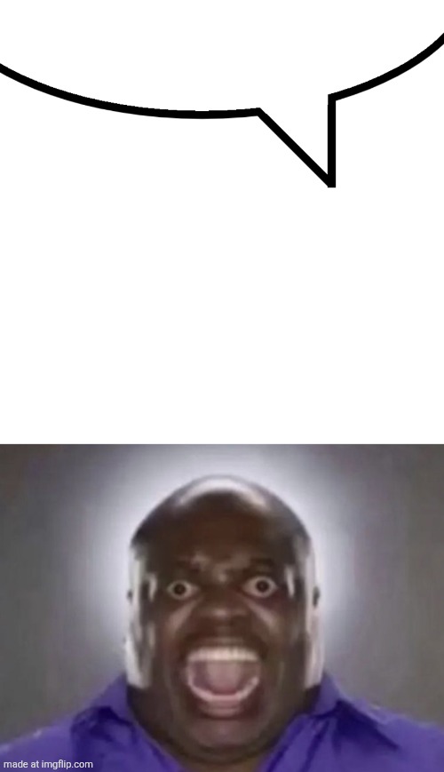 image tagged in speech bubble,crashing out | made w/ Imgflip meme maker