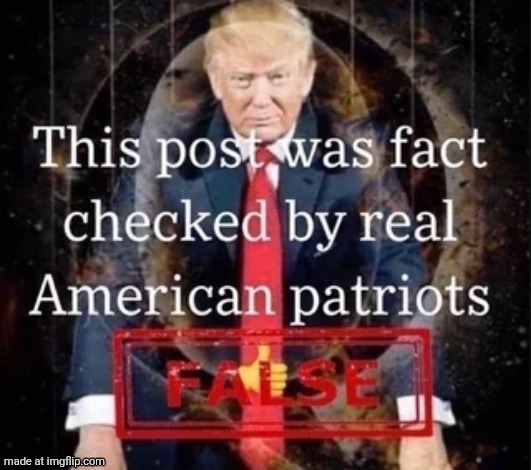 Fact-checked post (false) | image tagged in fact-checked post false | made w/ Imgflip meme maker