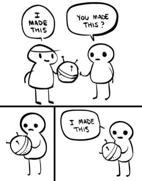 You made this? I made this square Blank Meme Template