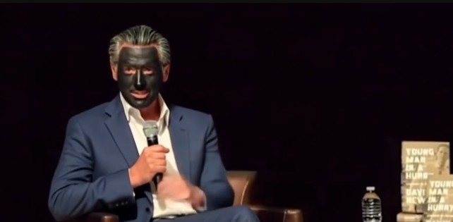 Gavin Newsom Black Outreach Blank Meme Template