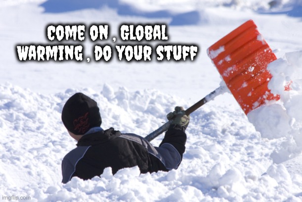 Blizzard | Come on , Global Warming , do your stuff | image tagged in blizzard | made w/ Imgflip meme maker