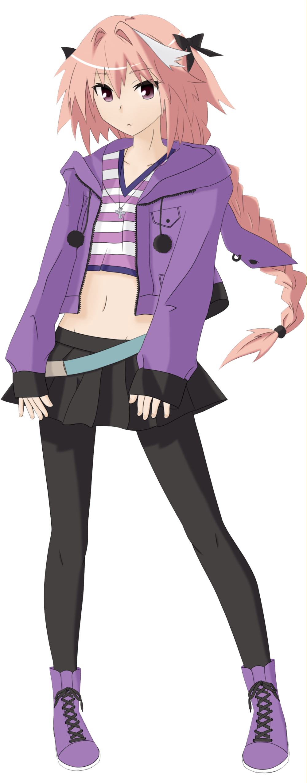 Casual Astolfo Blank Meme Template