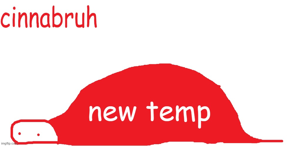 suspiciously announcement temp shaped tail | new temp | image tagged in suspiciously announcement temp shaped tail | made w/ Imgflip meme maker