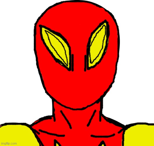 iron spider | image tagged in iron spider | made w/ Imgflip meme maker