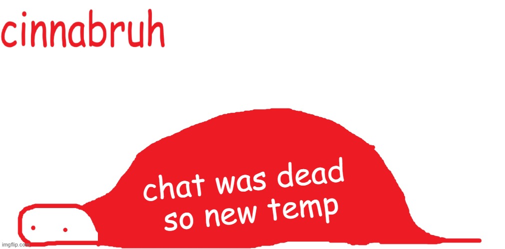 suspiciously announcement temp shaped tail | chat was dead 
so new temp | image tagged in suspiciously announcement temp shaped tail | made w/ Imgflip meme maker