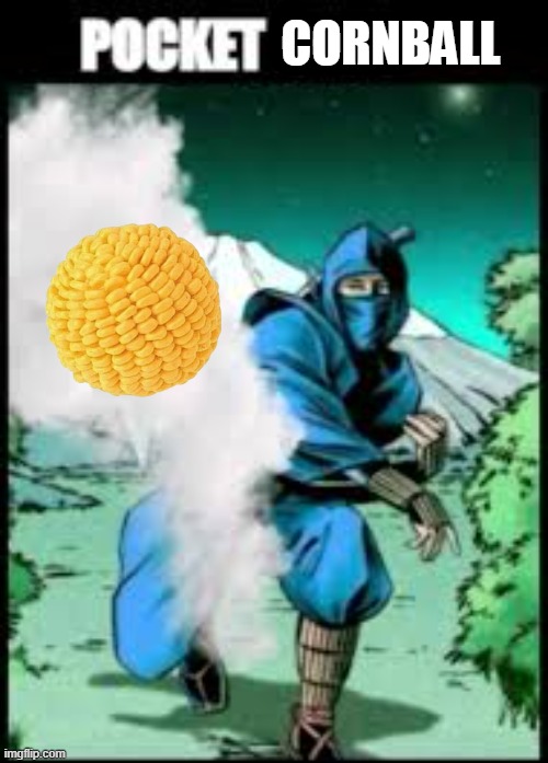 ye | CORNBALL | image tagged in pocket fent | made w/ Imgflip meme maker