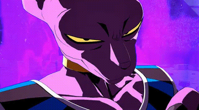 Beerus Hakai DBFZ Blank Meme Template