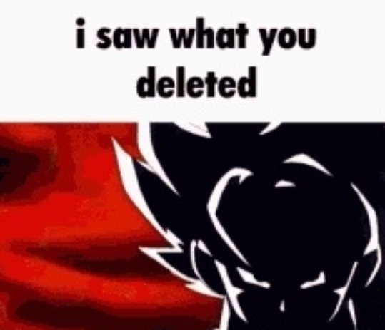 sent to the blackmail archive | image tagged in i saw what you deleted | made w/ Imgflip meme maker