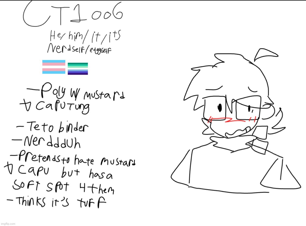 another joins the mustardmemez and caputung polycule!! | made w/ Imgflip meme maker