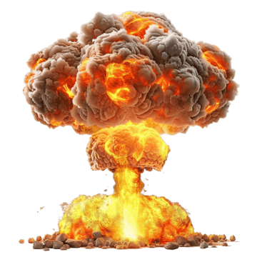 explosion Meme Template