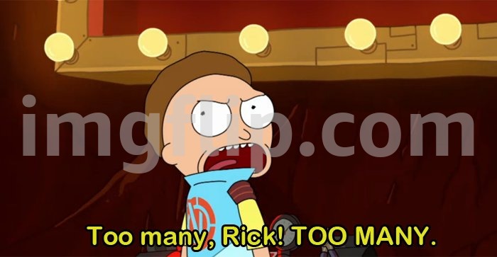 Too many Rick | image tagged in too many rick | made w/ Imgflip meme maker