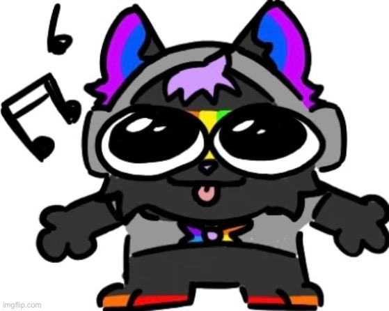 Smoltimo (yes that's this varient's name, also this is fanart of me :3) | made w/ Imgflip meme maker